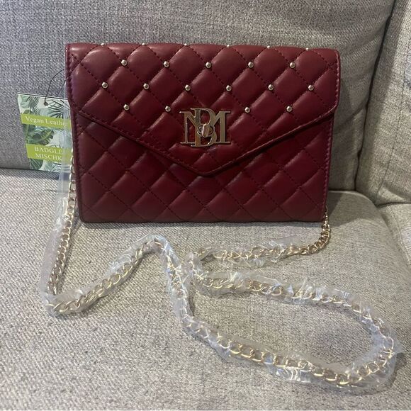 nwt badgley Mischka diamond quilted crossbody bag - Picture 5 of 7